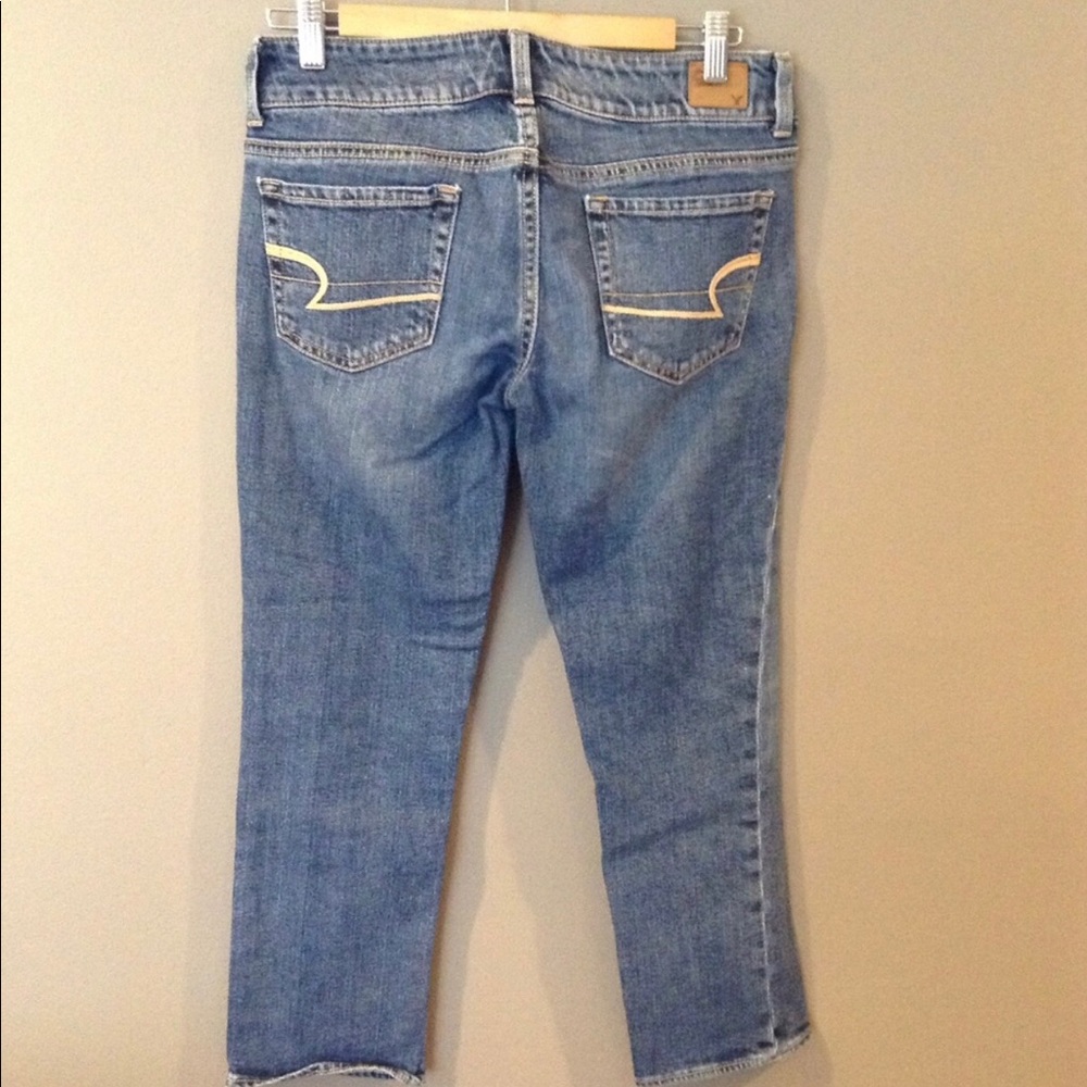 American eagle cropped jeans